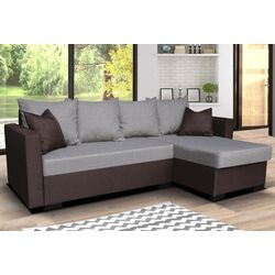 Canapea de colt Platan Karol 03 (Brown/Cappuccino) Thumb