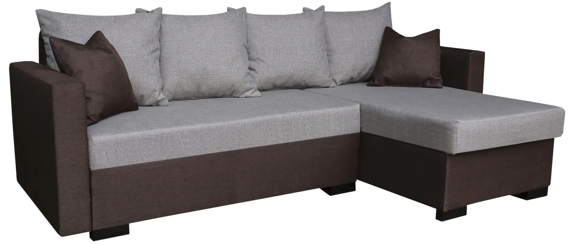 Canapea de colt Platan Karol 03 (Brown/Cappuccino)