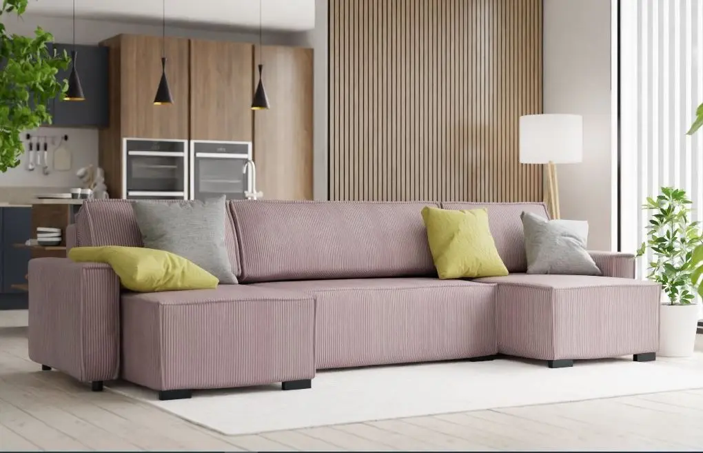 Диван П-образный Platan Smart U (Antique Rose) - 2