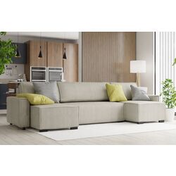 Диван П-образный Platan Smart U (Beige-Gray) Thumb