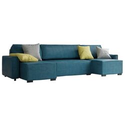 Диван П-образный Platan Smart U (Dark Turquoise)