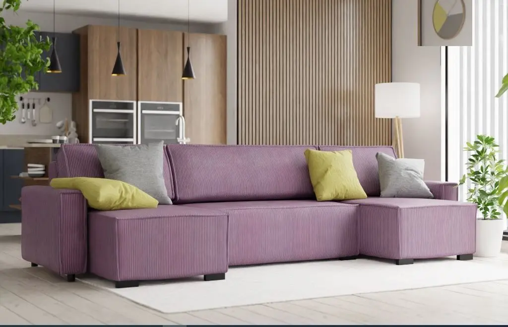 Диван П-образный Platan Smart U (Lilac) - 2