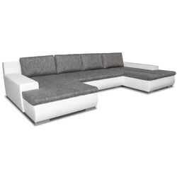 Диван П-образный Platan Solano U 08 (White/Gray)