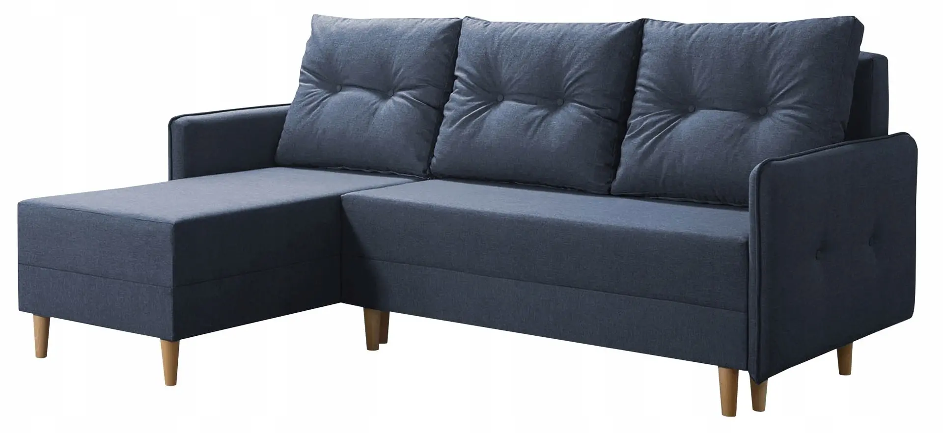 Диван угловой Platan Agat I 80 (Navy)