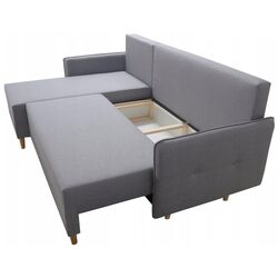 Диван угловой Platan Agat I 90 (Light Gray) Thumb