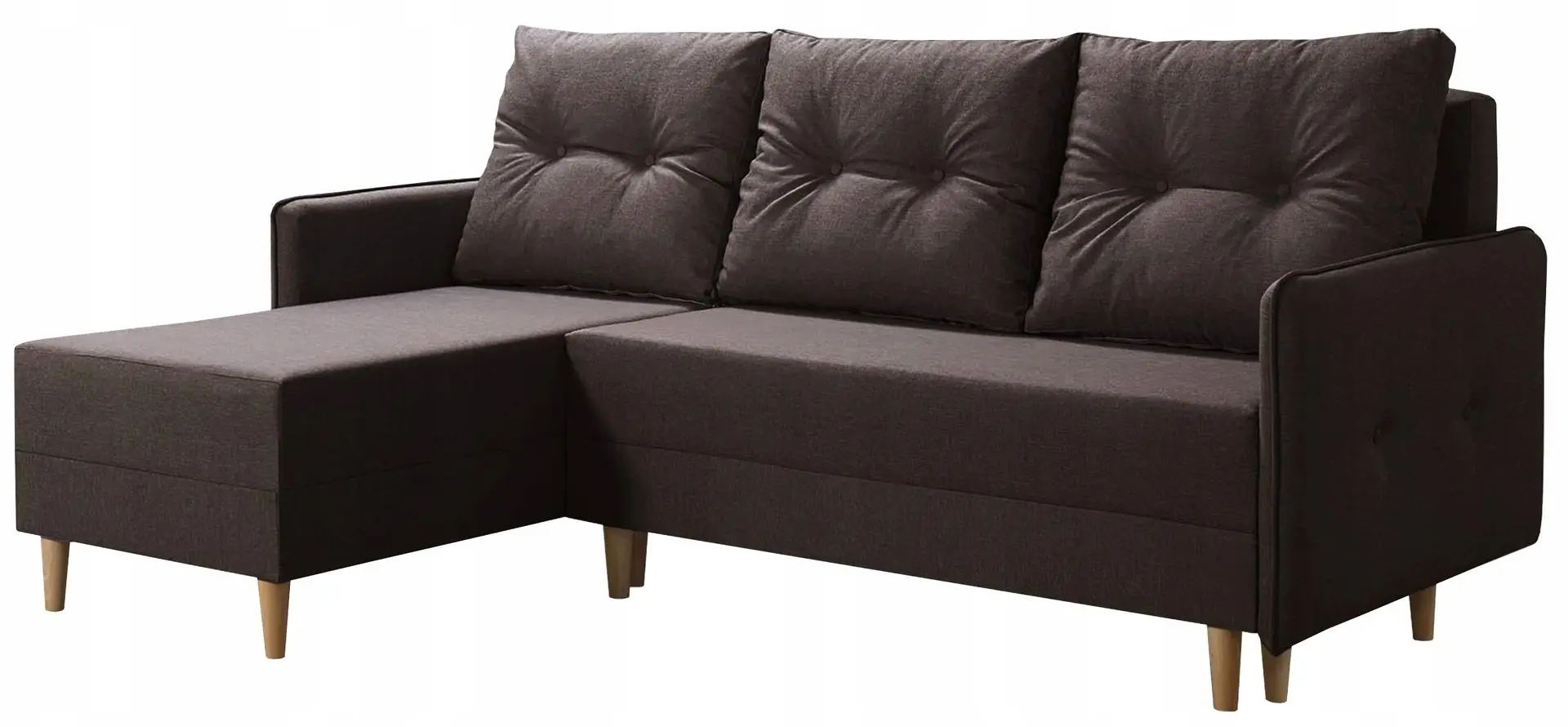 Диван угловой Platan Agata I 28 (Dark Brown)