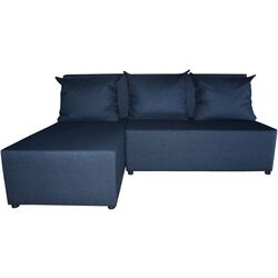 Диван угловой Platan Como Left (Dark Blue)