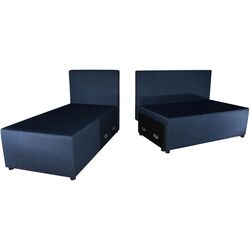 Диван угловой Platan Como Left (Dark Blue) Thumb
