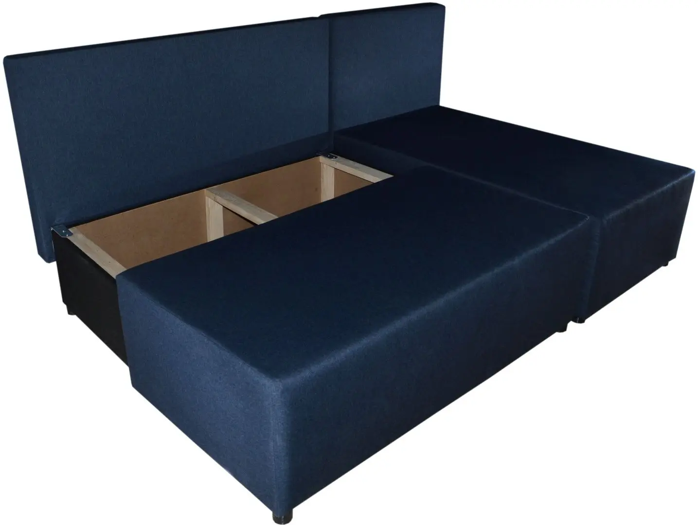 Canapea de colt Platan Como Right (Dark Blue)