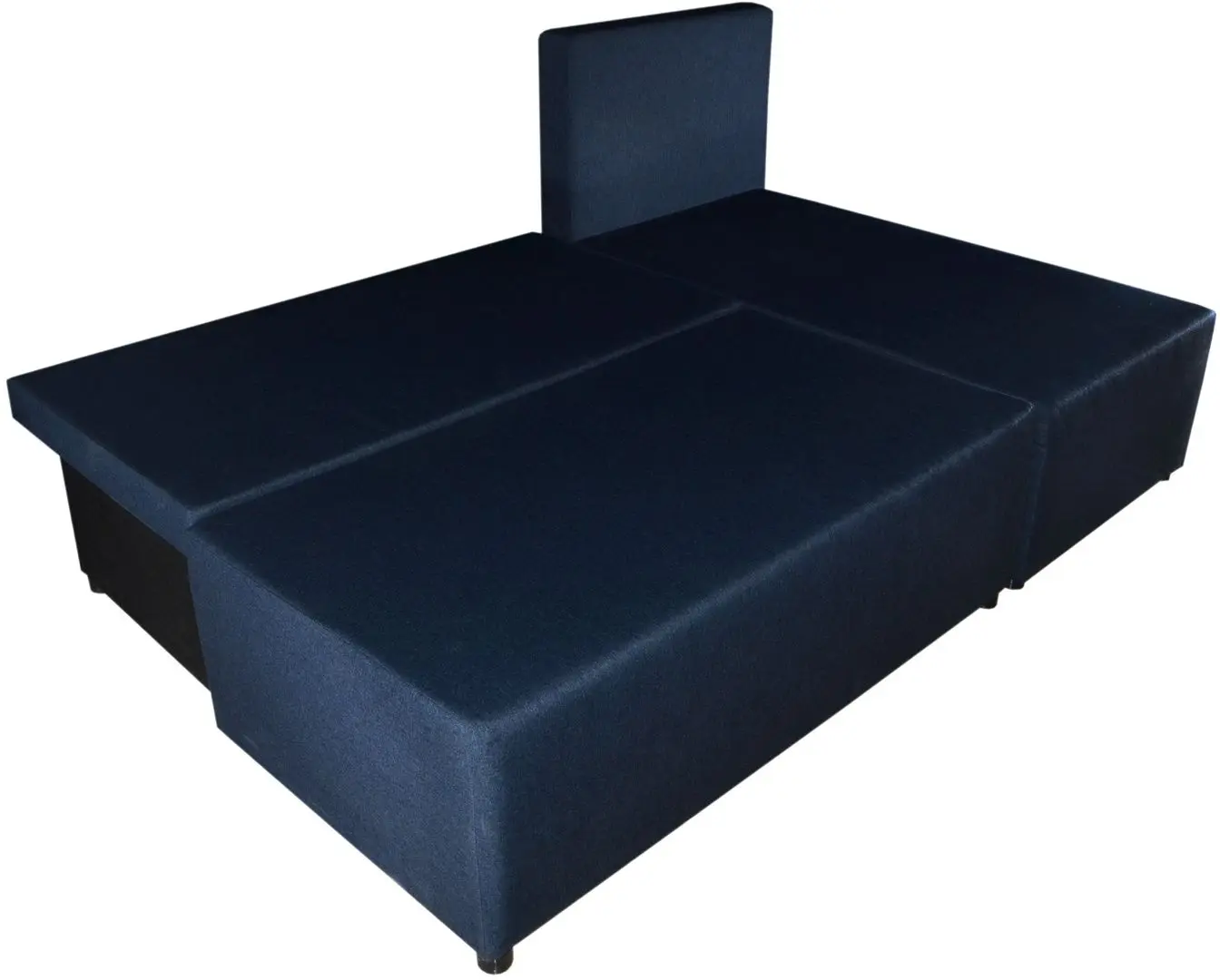 Canapea de colt Platan Como Right (Dark Blue)