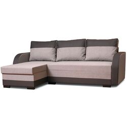 Canapea de colt Platan Emil (Brown/Cappuccino) Thumb