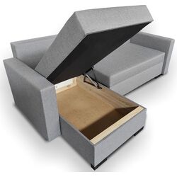 Canapea de colt Platan Kacper 90 (Silver) Thumb