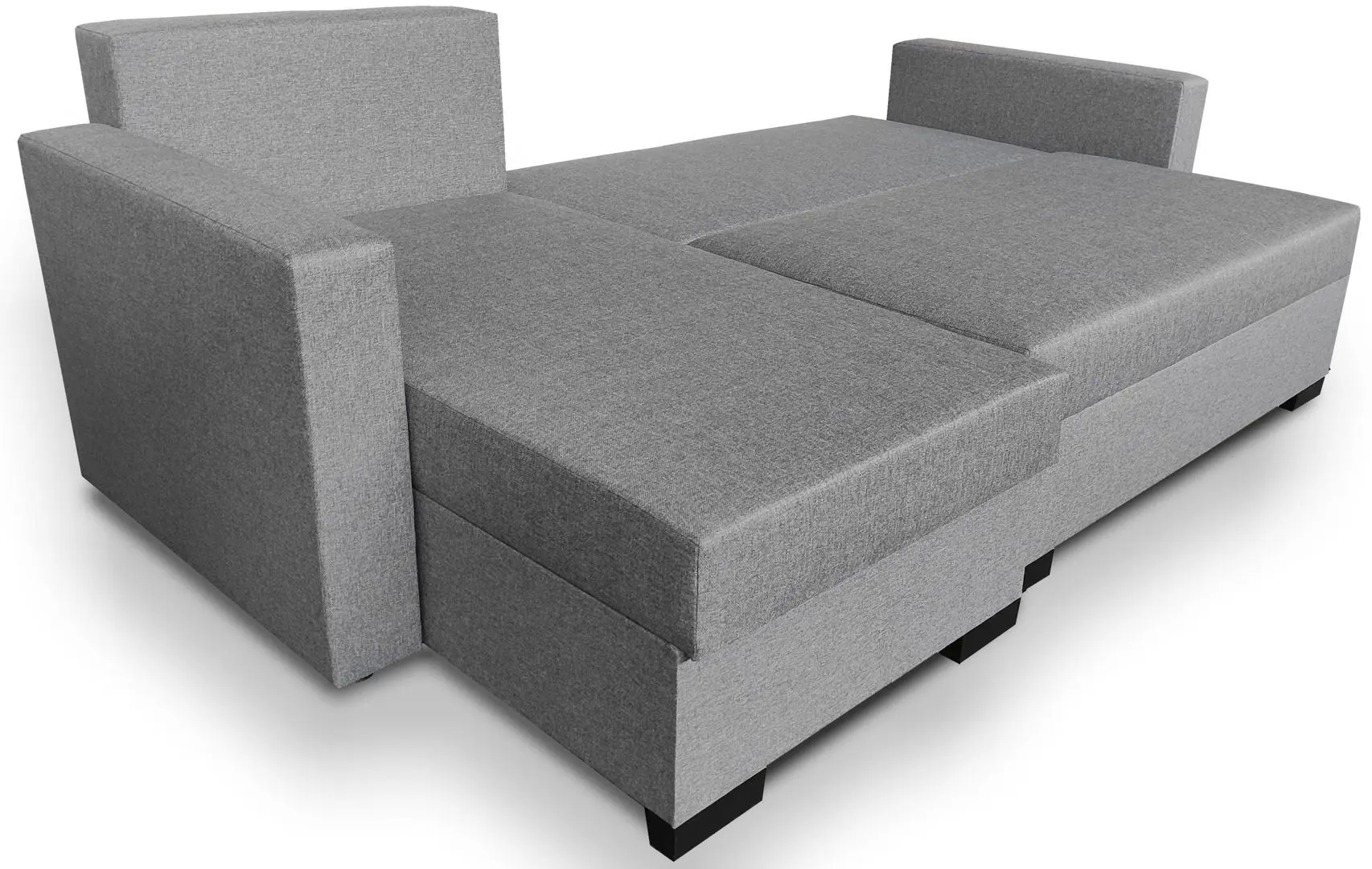 Canapea de colt Platan Kacper 90 (Silver)