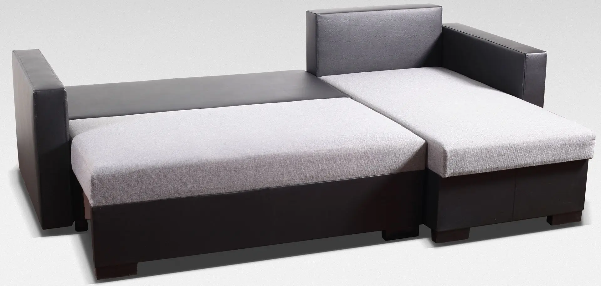 Canapea de colt Platan Karol 01 (White/Gray)