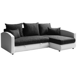 Диван угловой Platan Nina 01 (White/Black)