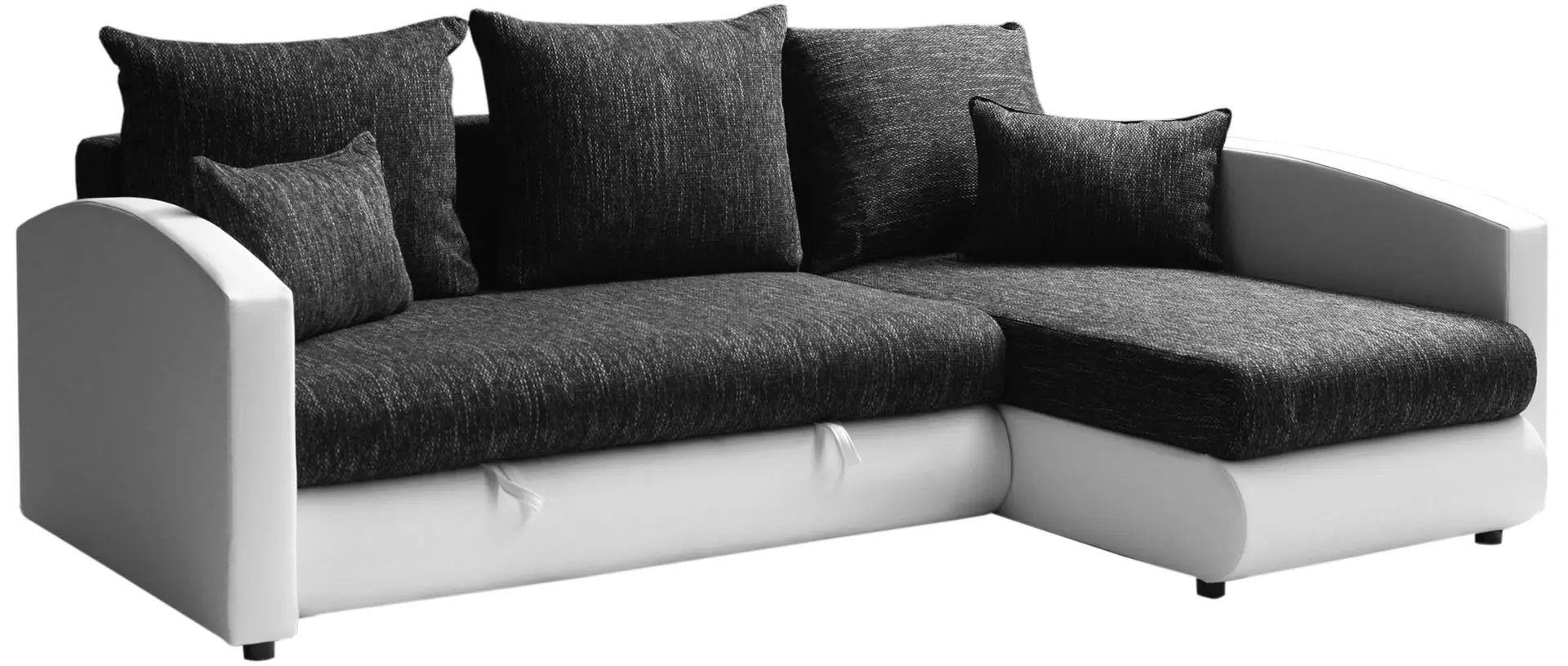 Диван угловой Platan Nina 01 (White/Black)