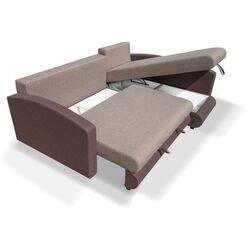 Диван угловой Platan Nina 02 (Brown/Cappuccino) Thumb