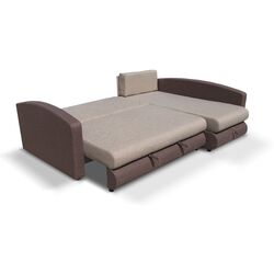 Диван угловой Platan Nina 02 (Brown/Cappuccino) Thumb