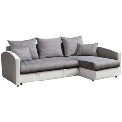 Диван угловой Platan Nina 04 (White/Gray)