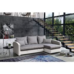 Диван угловой Platan Nina 04 (White/Gray) Thumb