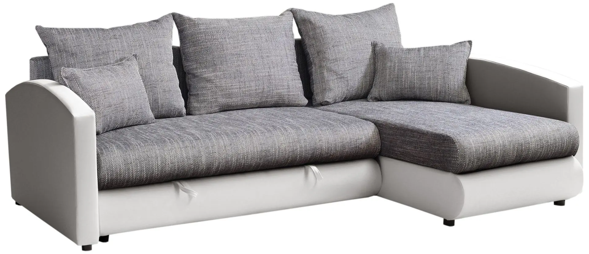 Диван угловой Platan Nina 04 (White/Gray)