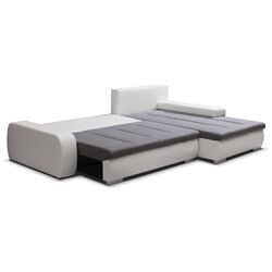 Диван угловой Platan Solano 02 (White/Graphite) Thumb