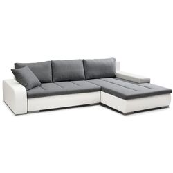 Диван угловой Platan Solano 02 (White/Graphite)