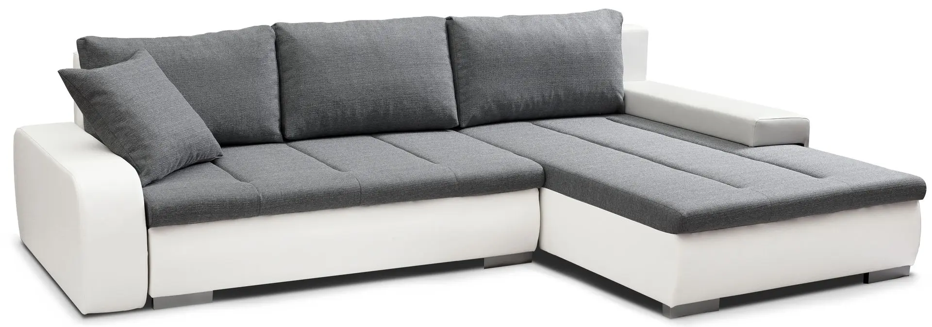 Диван угловой Platan Solano 02 (White/Graphite)