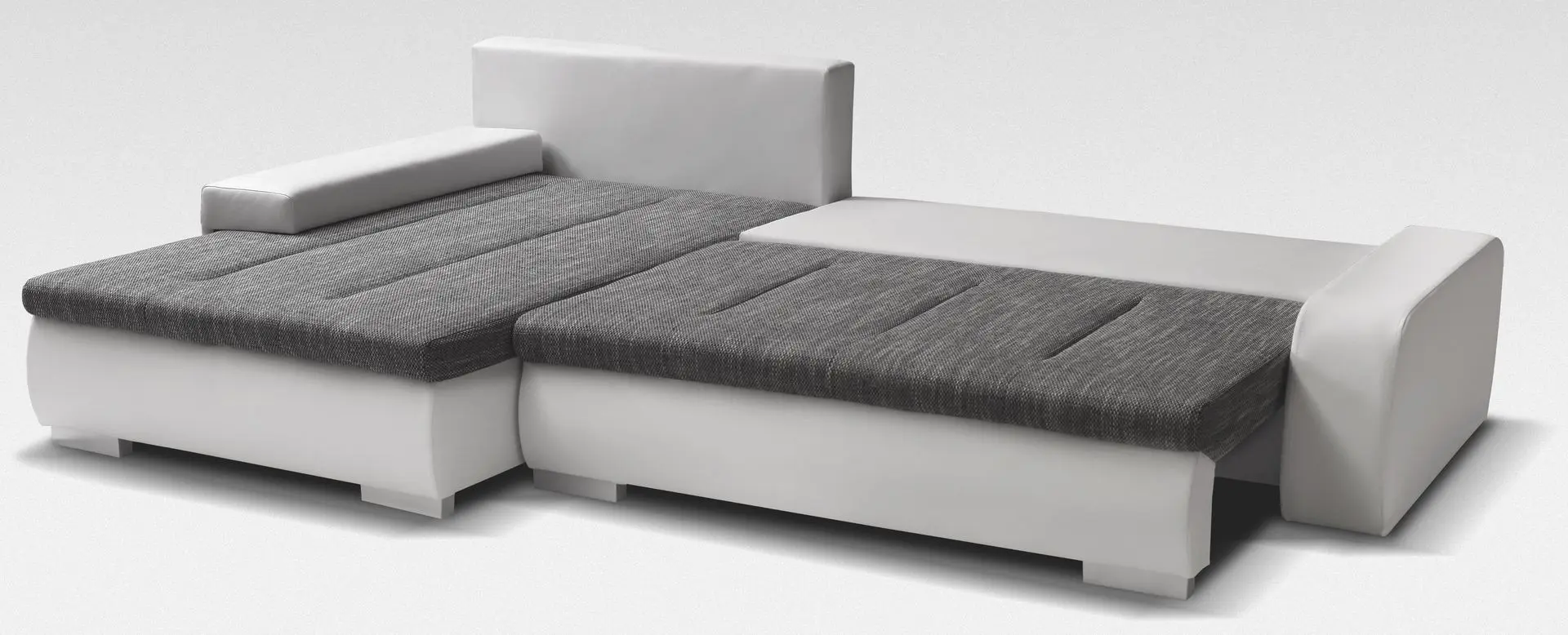 Диван угловой Platan Solano 05 (White/Gray) - 2