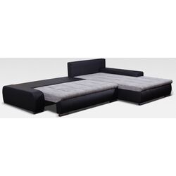 Диван угловой Platan Tivano 03 (Black/Gray) Thumb