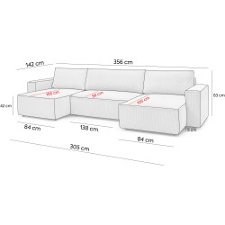 Диван П-образный Prestige Cloud Zoom Thumb