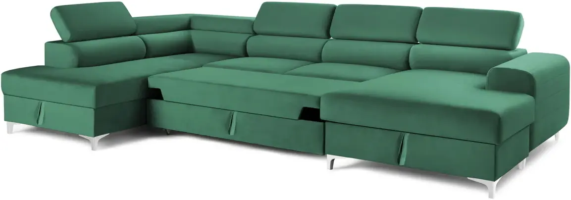 Canapea in forma de U Prestige Time New Velutto stanga