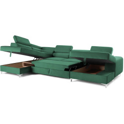 Canapea in forma de U Prestige Time New Velutto stanga Thumb