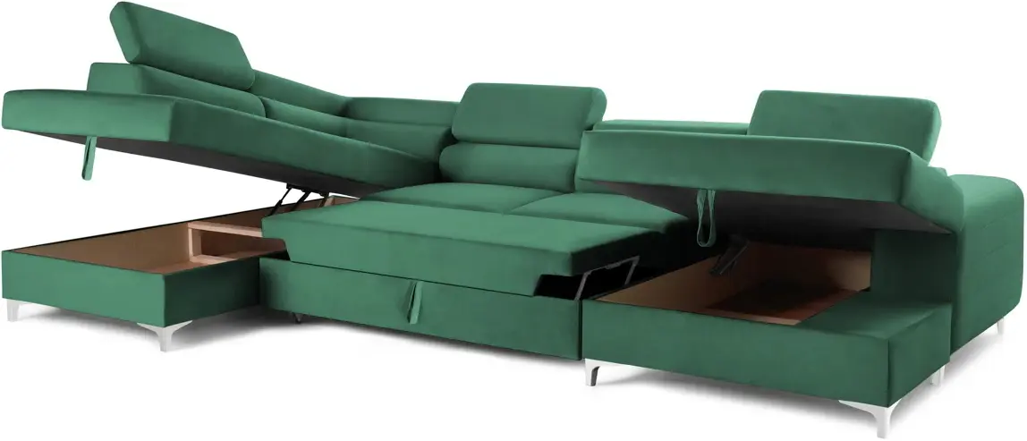 Canapea in forma de U Prestige Time New Velutto stanga