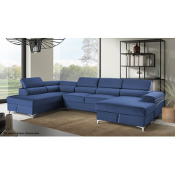 Canapea in forma de U Prestige Time New Velutto stanga Thumb