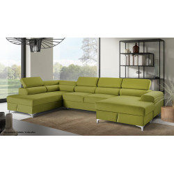 Canapea in forma de U Prestige Time New Velutto stanga Thumb