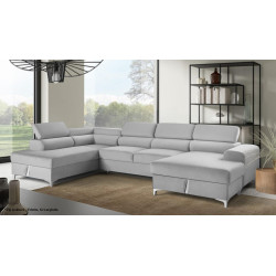 Canapea in forma de U Prestige Time New Velutto stanga Thumb