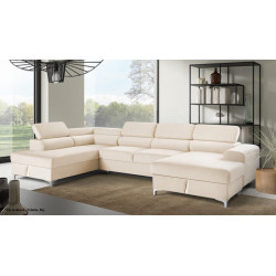 Canapea in forma de U Prestige Time New Velutto stanga Thumb