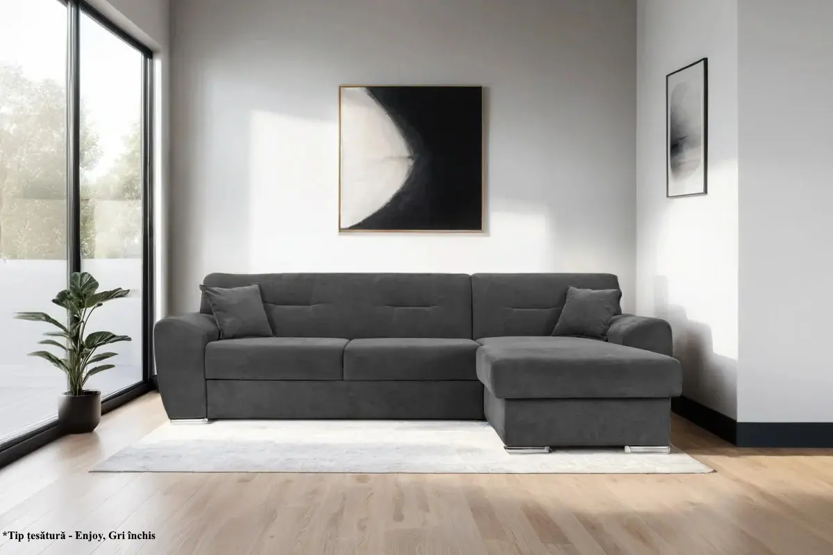 Canapea de colt Prestige Astoria Enjoy dreapta