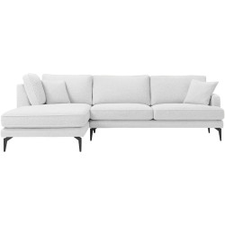 Canapea de colt Prestige Azzuro Mystery/Velutto stanga Thumb