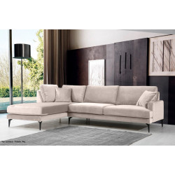 Canapea de colt Prestige Azzuro Mystery/Velutto stanga Thumb