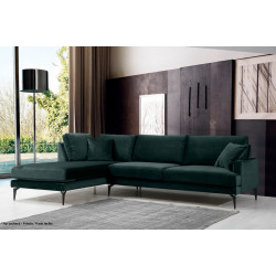 Canapea de colt Prestige Azzuro Mystery/Velutto stanga Thumb