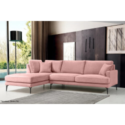 Canapea de colt Prestige Azzuro Mystery/Velutto stanga Thumb