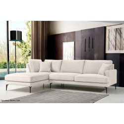 Canapea de colt Prestige Azzuro Mystery/Velutto stanga Thumb