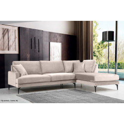 Canapea de colt Prestige Azzuro Mystery/Velutto dreapta Thumb