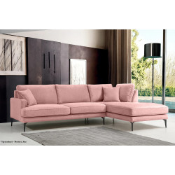 Canapea de colt Prestige Azzuro Mystery/Velutto dreapta Thumb