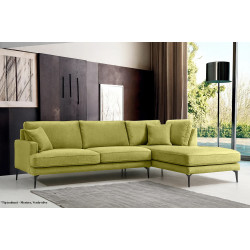 Canapea de colt Prestige Azzuro Mystery/Velutto dreapta Thumb