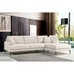 Canapea de colt Prestige Azzuro Mystery/Velutto dreapta Thumb