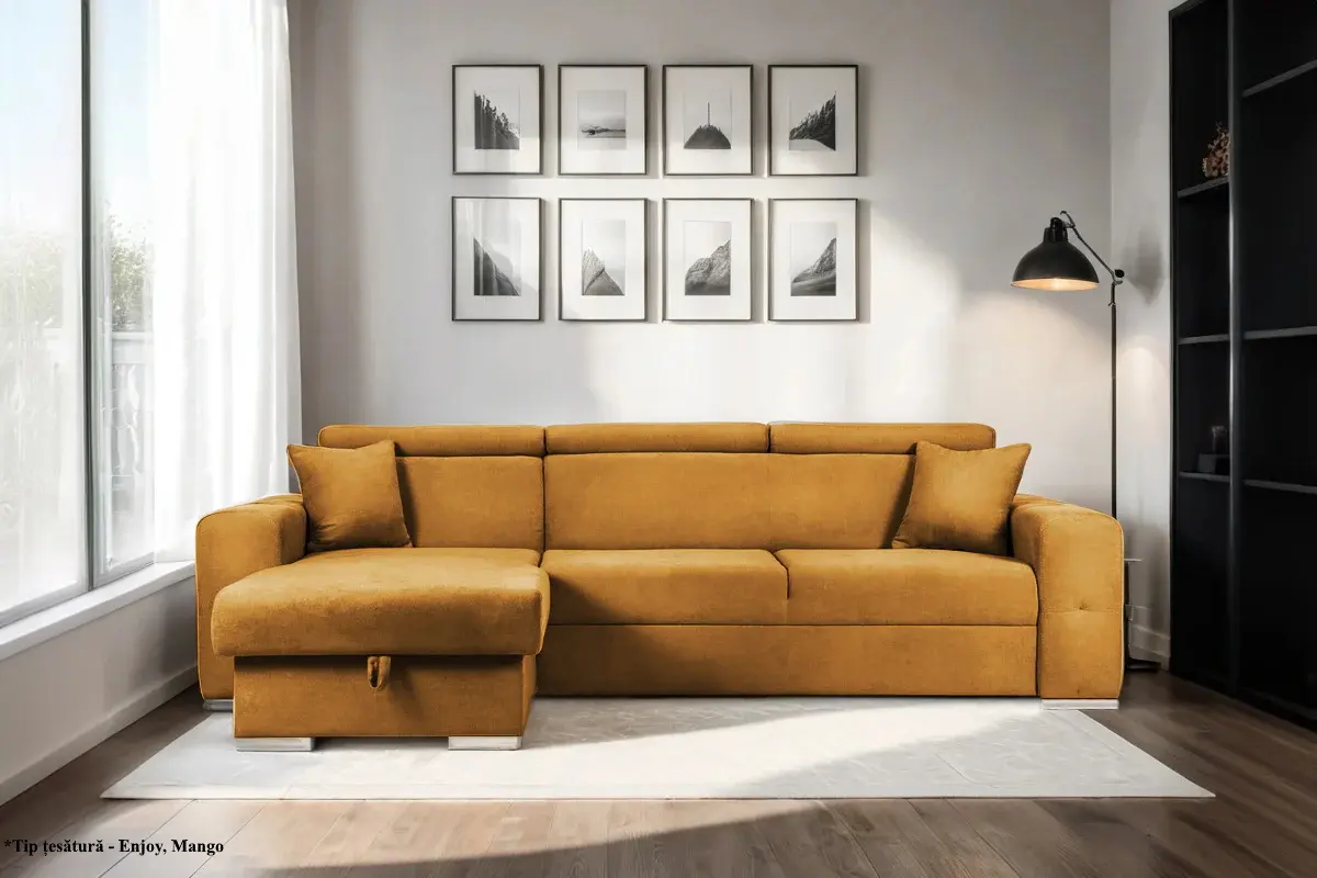 Canapea de colt Prestige Bellagio Enjoy stanga