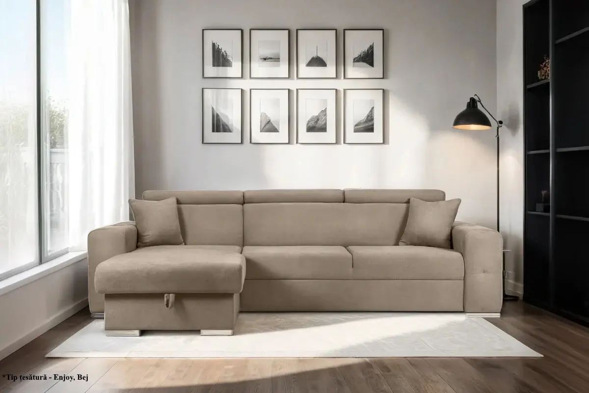 Canapea de colt Prestige Bellagio Enjoy stanga